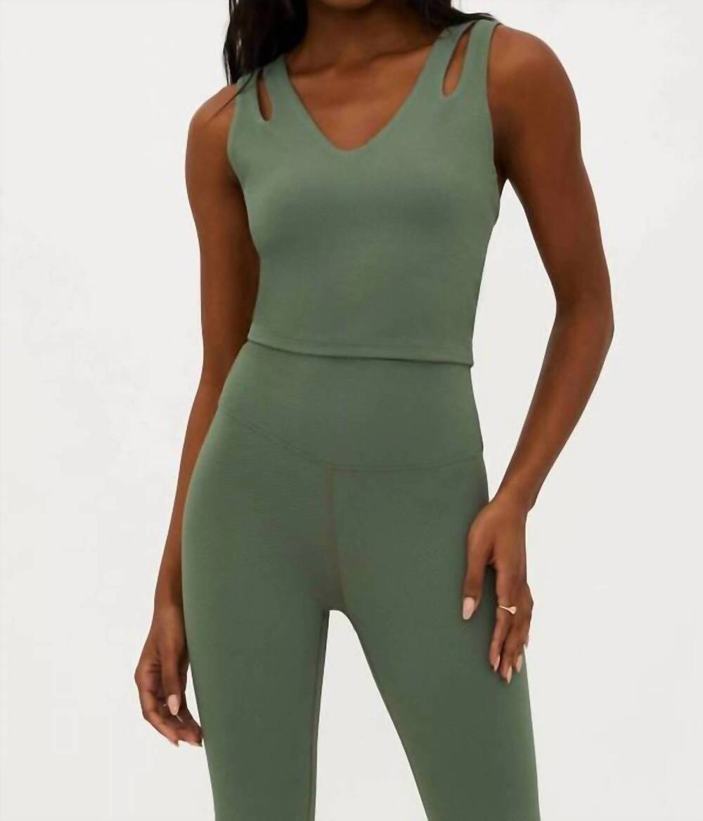 NEW BEACH RIOT women's evelina top in queen palm